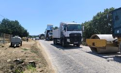 Çanakkale'de yol bakım ve onarım çalışması!