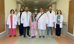 ÇOMÜ Hastanesi'nden tıp dünyasında dikkat çeken başarı! Nadir görülen kist, kapalı yöntemle başarıyla alındı