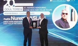 Assos Kazı Başkanı Prof. Dr. Nurettin Arslan’a Kültür Ödülü