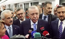 Cumhurbaşkanı Erdoğan: "Yeni metro 31 Temmuz'a kadar ücretsiz"