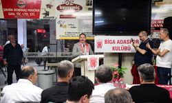 Kaymakam Kayabaşı Biga Adaspor Genel Kuruluna Katıldı