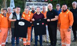 Biga’da Orman Gönüllülerine Yanmaz Kıyafet Desteği
