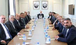 Hataylı Muhtarlar, Bakan Yardımcısı Bülent Turan ile buluştu