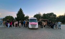 Çanakkale’de 33 düzensiz göçmen ile 2 organizatör yakalandı