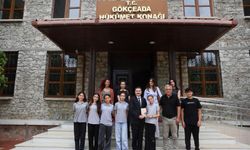 Gökçeada’da Minik Kalemlerin Eseri Kitap Oldu