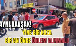 Çanakkale'de aynı kavşakta yine kaza!
