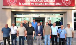 Yalovalı üreticiler Çanakkale'nin tarımsal projelerini yerince inceledi