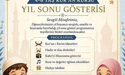 Yenice Merkez 4-6 Yaş Kur’an Kursu’ndan Yıl Sonu Gösterisi
