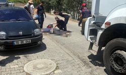 Çöp kamyonunun çarptığı yaşlı adam hayatını kaybetti