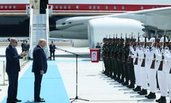 Cumhurbaşkanı Erdoğan, ABD Başkanı Trump'ı resmi törenle karşıladı