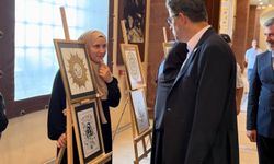 Çanakkale'de ‘Tezhip Sanatı Kursu' yıl sonu sergisi