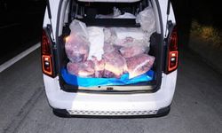 877 kilogram kaçak sakatat ele geçirildi