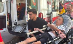 Engelli çocuk itfaiye ekiplerince yangından kurtarıldı