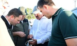 Çanakkale’de tarım arazisinde çıkan yangın kontrol altına alındı