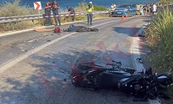 Vidanjöre çarpan 19 yaşındaki motosikletli hayatını kaybetti