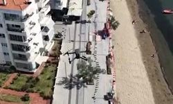 Çanakkale'de İHA destekli denetimler sürüyor