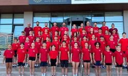 Milli cimnastikçiler Çanakkale'de kampa girdi