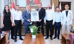 Çanakkale Barosu'ndan Cumhuriyet Başsavcısı Dr. Ali Öztürk'e hayırlı olsun ziyareti