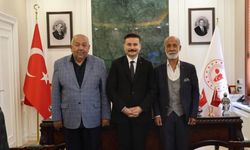 Şahin Şenoklar’dan Kaymakam Osman Acar’a ziyaret