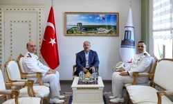 Vali Toraman, Sahil Güvenlik komutanlarını ağırladı