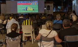 Dalyan Halk Plajı'nda futbol coşkusu