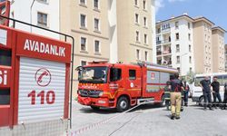 Markette mercek etkisi yangın çıkardı!