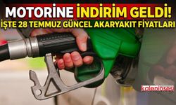 Motorine İndirim Geldi! İşte 28 Temmuz Güncel Akaryakıt Fiyatları
