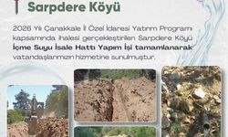 Sarpdere Köyü Kesintisiz ve Sağlıklı İçme Suyuna Kavuştu