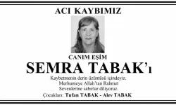 Çanakkaleli Duayen Gazetecinin Eşi Semra Tabak vefat etti