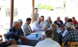 Vali Toraman Karainebeyli Köyü'nde vatandaşlarla buluştu