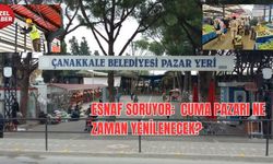 Esnaf Soruyor:  Cuma Pazarı Ne Zaman Yenilenecek?