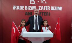 Çanakkale'de 15 Temmuz Anma Çadırı ziyaretçilerini ağırlamaya başladı