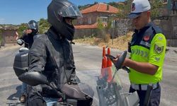 Çanakkale'de motosiklet denetimleri sıkılaştı: 14 araç trafikten men edildi