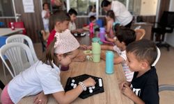 Biga Belediyesi'nde Yaz Kurslarında Çocuklar hem eğleniyor hem öğreniyor