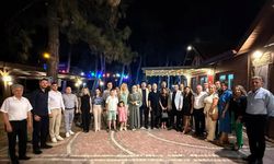 Ayvacık Emniyet Müdürü Mustafa Koç’a Veda Yemeği