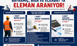 Bayramiç, Biga ve Eceabat’ta iş fırsatı: 3 belediye personel arıyor
