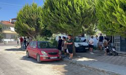 Çanakkale'de ev ve arabalar yanmaktan son anda kurtuldu