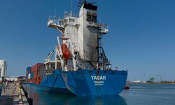 Dronla vurulan Türk gemisi Samsun'da