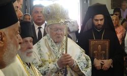 Fener Rum Patriği Bartholomeos, Gökçeada'da ayin yönetti