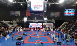 Uluslararası Turkish Open Karate Turnuvası başladı