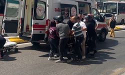 Edirne'de minibüs ile motosiklet çarpıştı: 1 yaralı