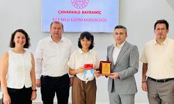 Bayramiç'te dereceye giren öğrenciler ödüllendirildi!