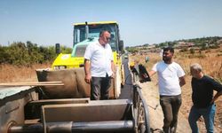 Biga’da köy yollarına konfor dokunuşu!