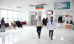 Kaymakam Kayabaşı’ndan hastane ziyareti!