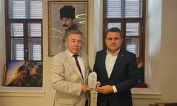 Biga Kent Konseyi'nden Tarihi Alan Başkanı Kaşdemir'e ziyaret