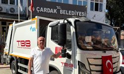 Çardak Belediyesi'ne çöp kamyonu desteği!