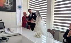 Çardak'ta genç çiftin mutlu günü!