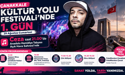 Çanakkale Kültür Yolu Festivali yarın başlıyor: İlk konser Ceza’dan