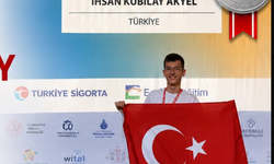 Biga İÇDAŞ Fen Lisesi öğrencisinden uluslararası coğrafya başarısı