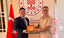 Çin Başkonsolos Yardımcısı Shang Jian’dan Çanakkale’de turizm görüşmesi
